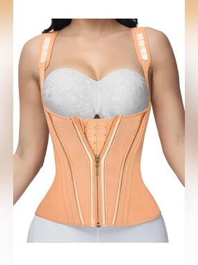 NWT SHAPSHE Waist Trainer for Women Tummy Control Workout Faja Body Shaper Med.
